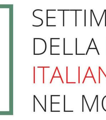 Logo della Settimana della lingua italiana nel mondo
