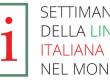 Logo della Settimana della lingua italiana nel mondo